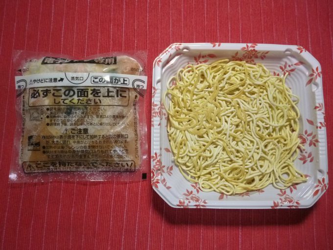 マルハニチロの冷凍食品「五目あんかけ焼そば」を食べた感想