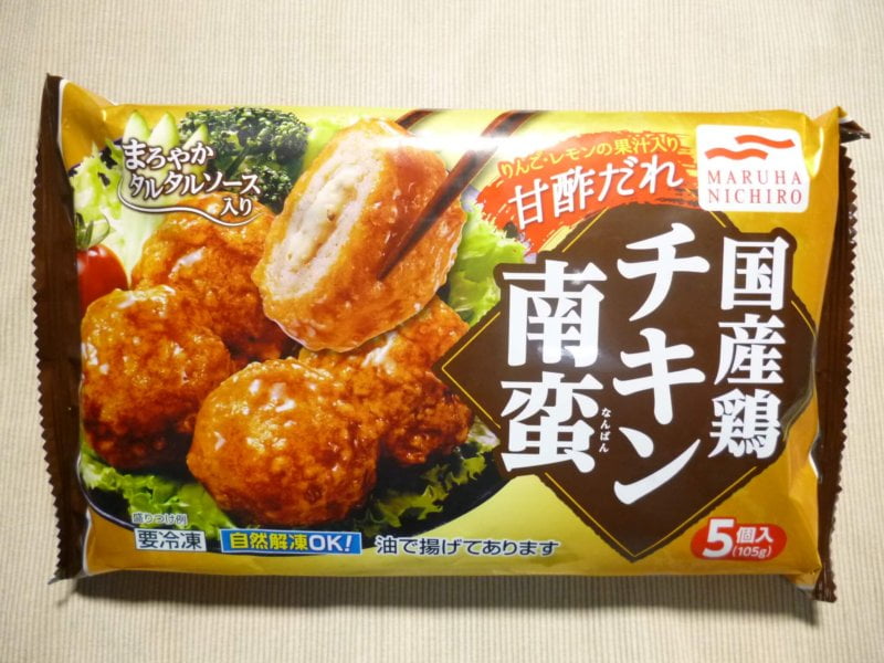 マルハニチロの冷凍食品 国産鶏のチキン南蛮 を食べた感想